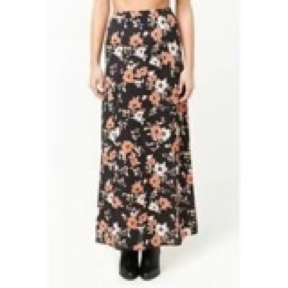 Forever 21 Floral Maxi Skirt